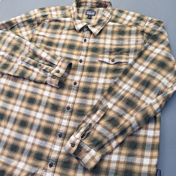 Patagonia | Shirts | Patagonia Mens Xl Plaid Organic Cotton